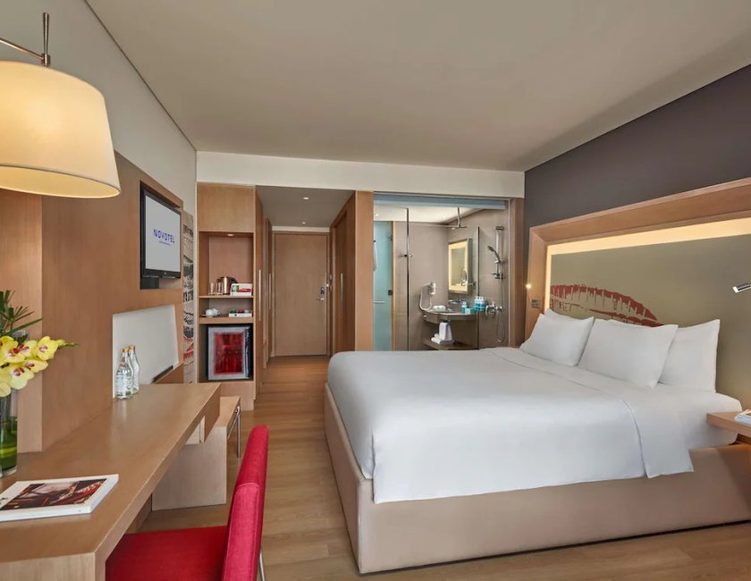 Habitación doble Balcón o Terraza Superior 1 Cama king del hotel Novotel Danang Premier Han River