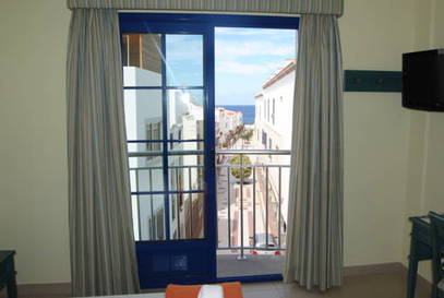 Habitación doble Exterior del hotel RK El Cabo. Foto 1