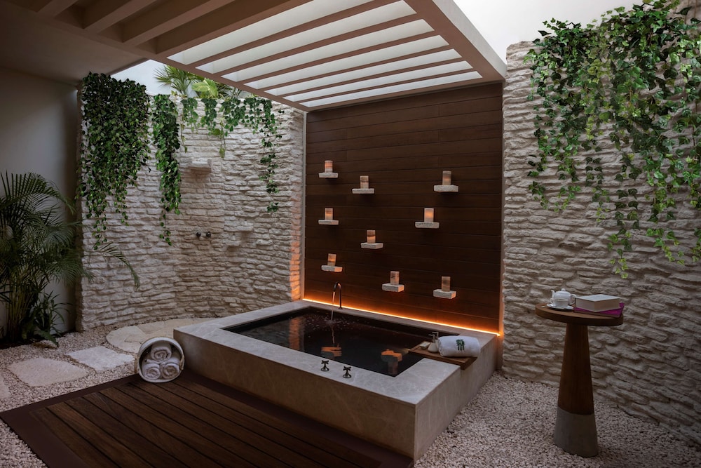 Suite con Piscina en Terraza Frente al Mar - King del hotel Banyan Tree Mayakoba. Foto 4