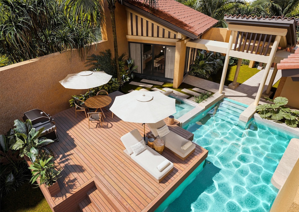 Villa con Piscina Serenity con Salón del hotel Banyan Tree Mayakoba. Foto 4