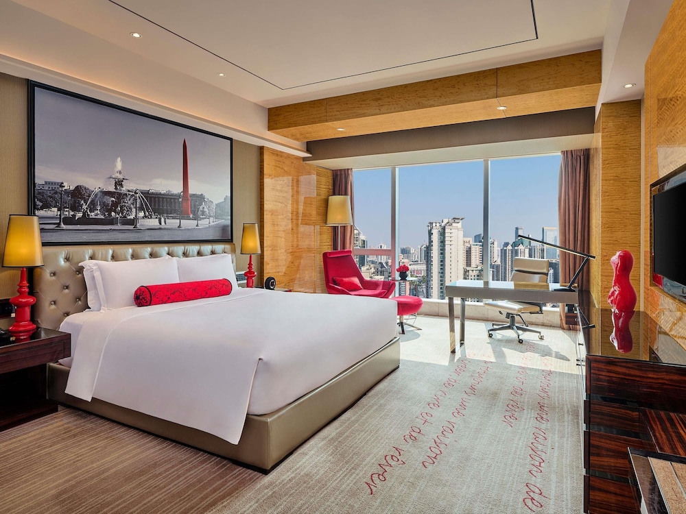 Habitación Magnifique 1 Cama King del hotel Sofitel Guangzhou Sunrich
