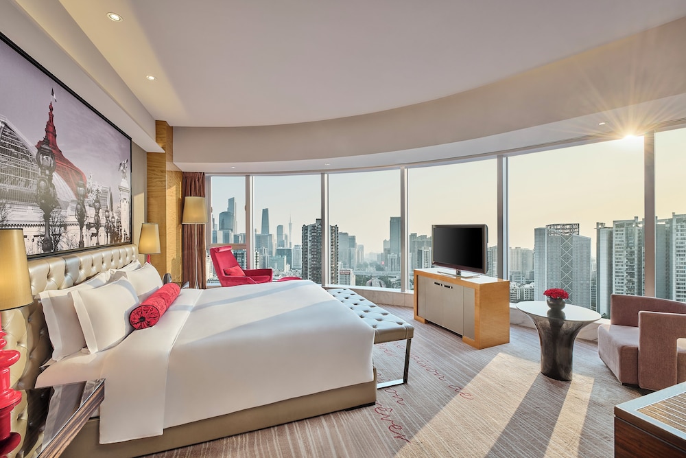 HABITACIÓN DE LUJO, 1 Cama King del hotel Sofitel Guangzhou Sunrich. Foto 1