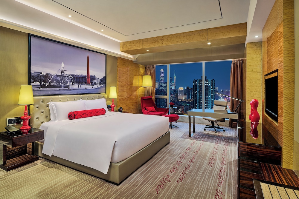 HABITACIÓN DE LUJO CLUB MILLESIME, 1 Cama King del hotel Sofitel Guangzhou Sunrich. Foto 1