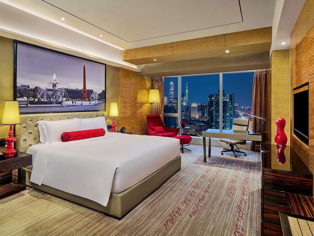 HABITACIÓN DE LUJO CLUB MILLESIME, 1 Cama King del hotel Sofitel Guangzhou Sunrich. Foto 5