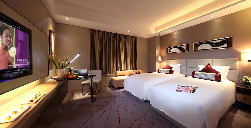 Habitación superior, 2 camas individuales del hotel Grand Mercure Jinan Sunshine