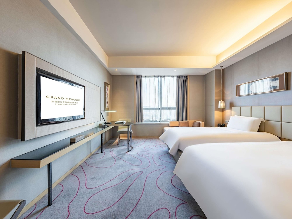 Habitación superior, 2 camas individuales del hotel Grand Mercure Jinan Sunshine. Foto 2
