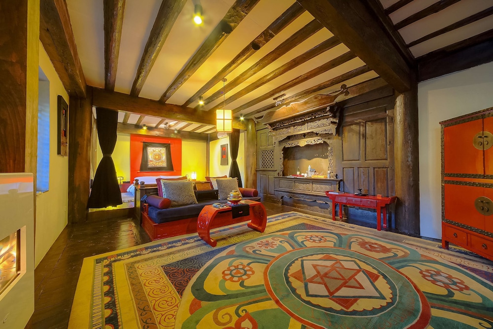 Casa de campo tibetana del hotel Banyan Tree Ringha. Foto 4