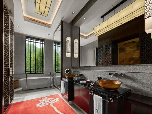 Villa con vistas al agua del hotel Banyan Tree Hangzhou
