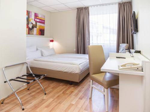Habitación Estándar - Cama extragrande del hotel Am Schloss Koepenick Berlin By Golden Tulip