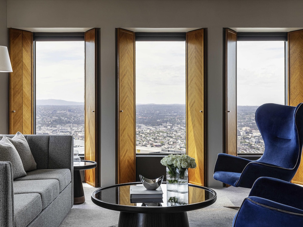 PRESTIGE SUITE CLUB SOFITEL, 1 Cama King, Sala de Estar Independiente, Vistas de Esquina a la Ciudad o a la Bahía del hotel Sofitel Melbourne On Collins. Foto 3