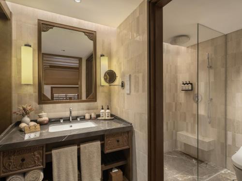 Duplex Vista Jardín 1 Cama king Con Vistas Sofá Cama incluido del hotel Paradisus by Meliá Bali. Foto 3