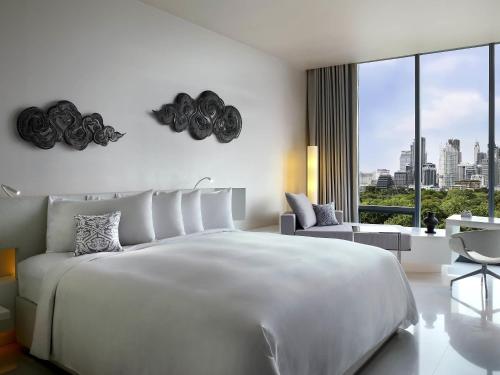 SUITE SO, 1 cama king size, vistas panorámicas al parque o a la ciudad, 2 diseños temáticos, Beneficios exclusivos del Club del hotel So/ Bangkok. Foto 2