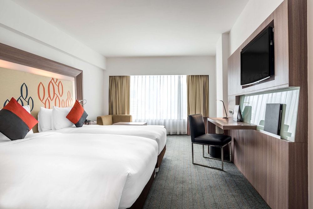 Habitación Deluxe, 2 camas individuales del hotel Hilton Garden Inn Bangkok Silom