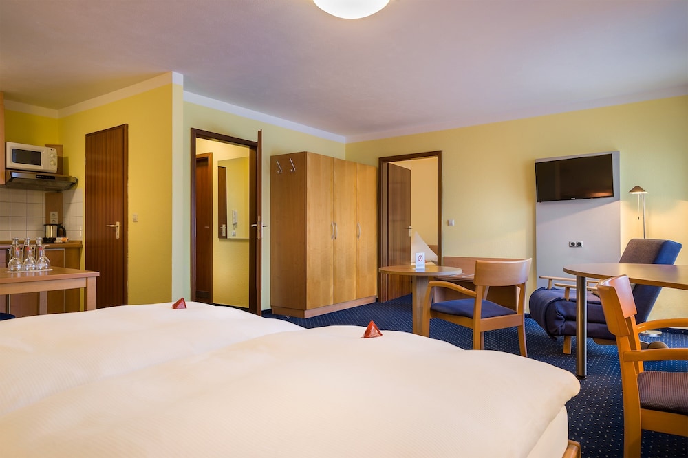 Apartamento Deluxe del hotel Acora Karlsruhe Zentrum Living The City. Foto 3