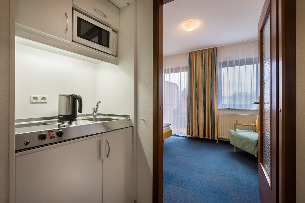 Apartamento estándar, 1 cama individual del hotel Acora Karlsruhe Zentrum Living The City. Foto 4