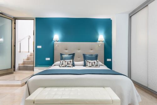 Suite Junior con terraza del hotel Casas Pepe Apartments and Spa- Adults Only. Foto 7