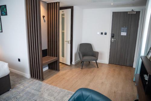 Habitación Doble Estándar del hotel Holiday Inn London - Whitechapel. Foto 3