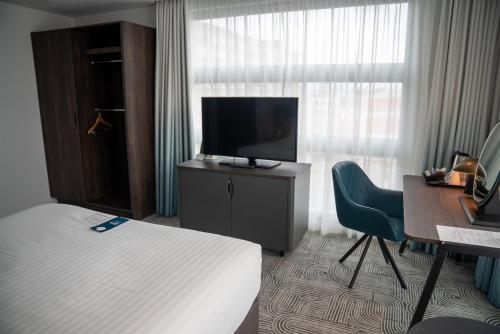 Habitación Doble Estándar - Adaptada para personas con discapacidad del hotel Holiday Inn London - Whitechapel. Foto 1
