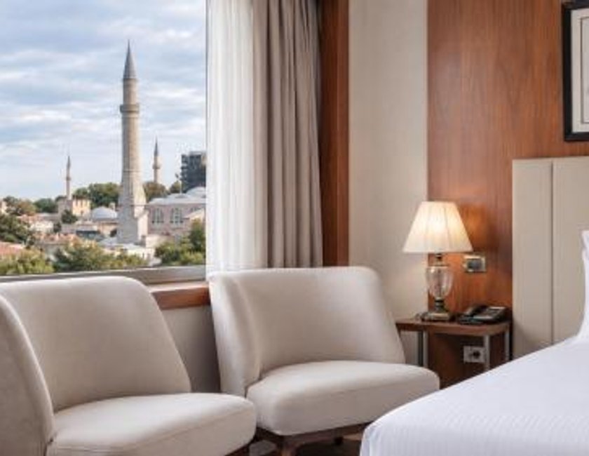 Superior Twin Room with Hagia Sophia View del hotel Sura Luxury Million and Spa. Foto 1