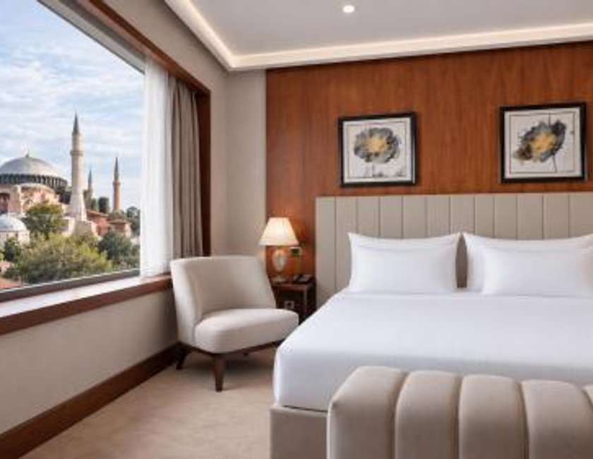 Superior Twin Room with Hagia Sophia View del hotel Sura Luxury Million and Spa. Foto 2