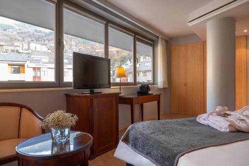 Habitación Doble Executive del hotel Hesperia Andorra. Foto 3