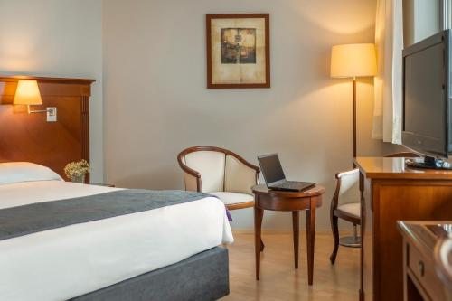 Habitación Doble Executive del hotel Hesperia Andorra. Foto 5