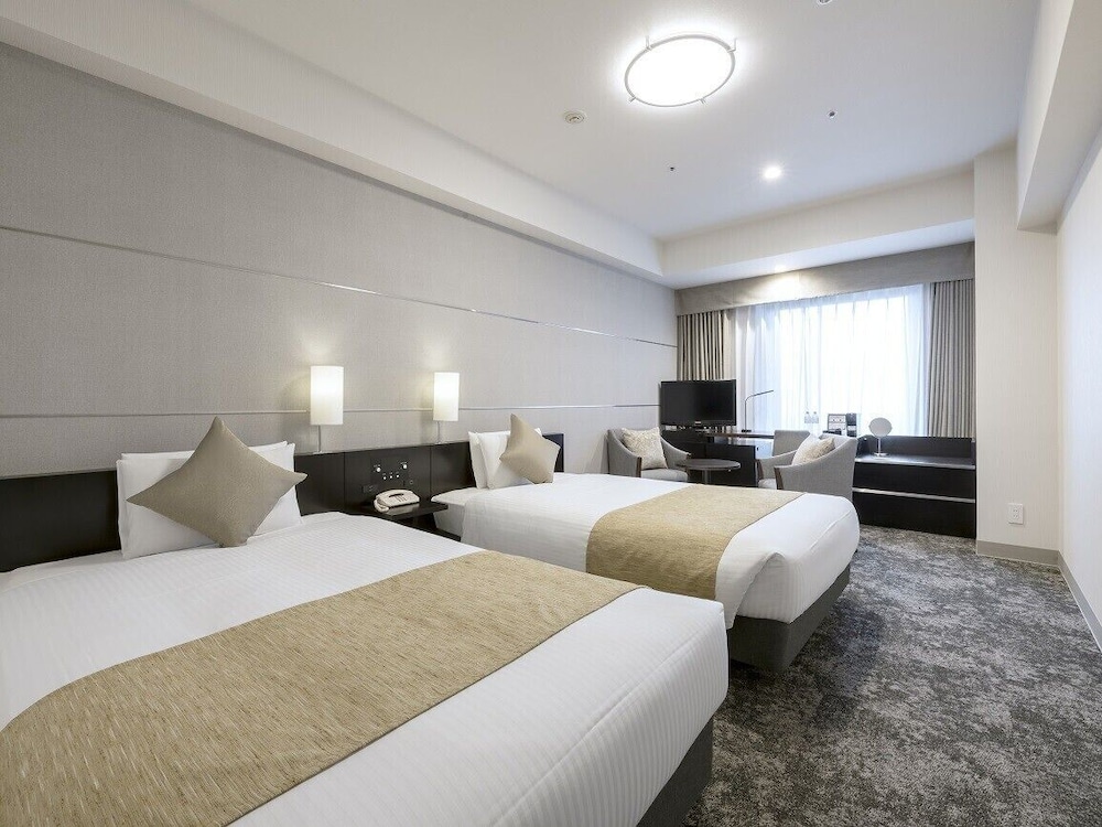 Habitación Deluxe con 2 camas individuales, no fumadores (High Floor) del hotel Villa Fontaine Grand Tokyo-Shiodome. Foto 1