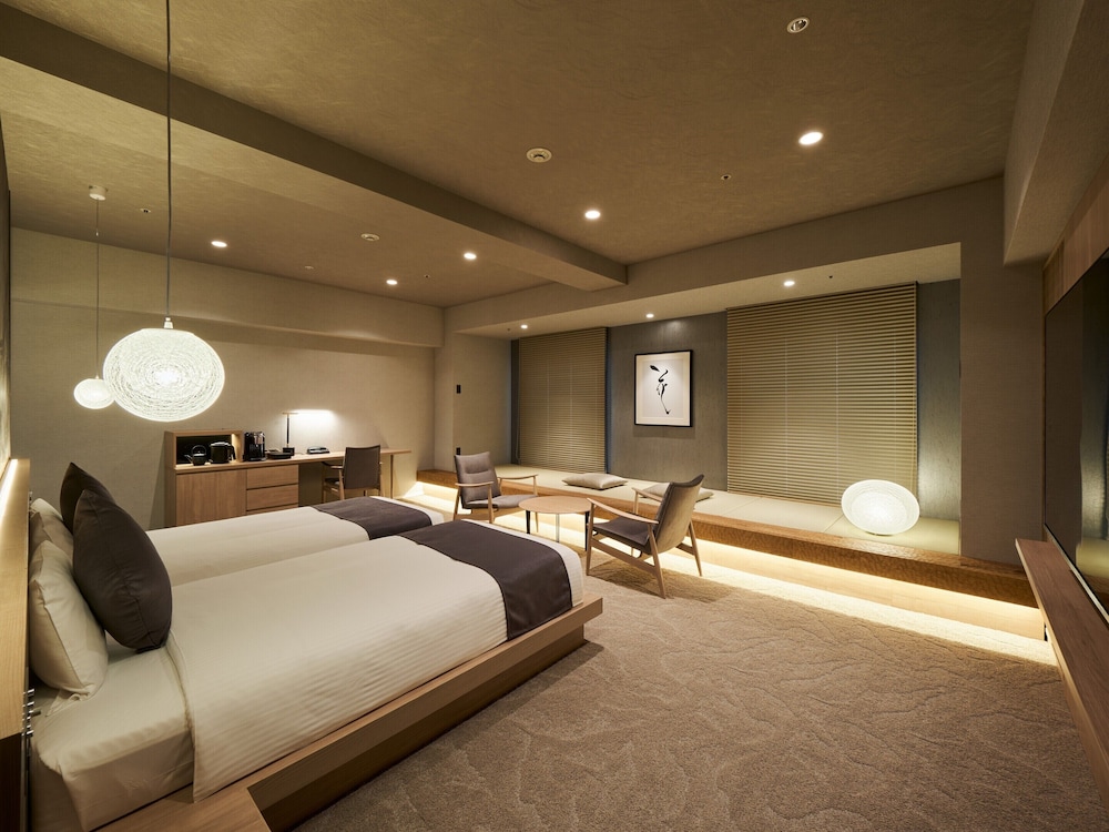 Habitación ejecutiva, no fumadores (King Room with Tatami Area) del hotel Villa Fontaine Grand Tokyo-Shiodome. Foto 2