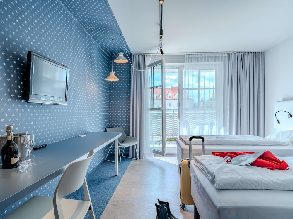 Habitación estándar con 2 camas individuales del hotel Ibis Styles Graz Messe