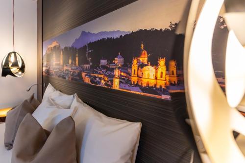 Habitación Doble Deluxe del hotel Mercure Salzburg City. Foto 11