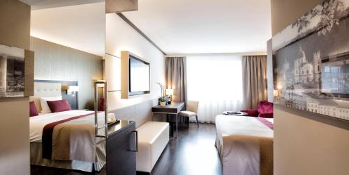 Habitación Premium con Vistas a la ciudad del hotel Radisson Blu & Conference Centre, Salzburg. Foto 6