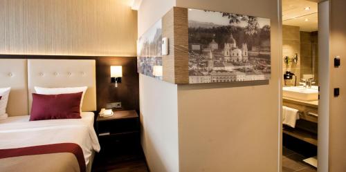 Habitación Premium con vistas al patio del hotel Radisson Blu & Conference Centre, Salzburg. Foto 5
