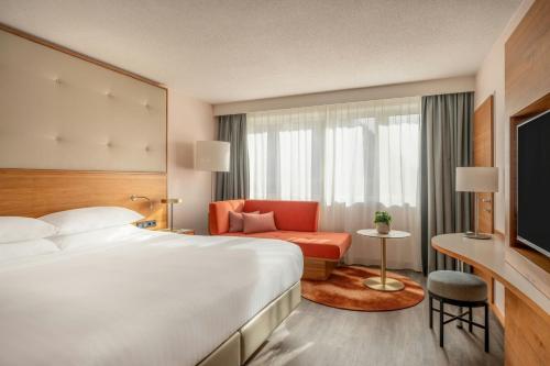 Habitación Executive con 1 cama extragrande y acceso al club lounge M del hotel Vienna Marriott. Foto 1