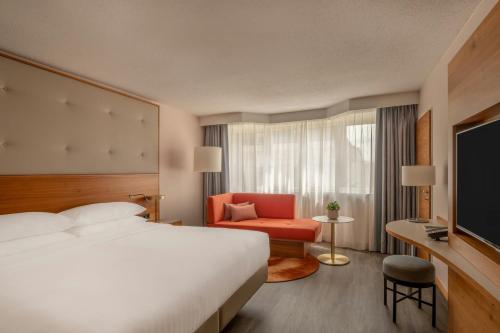 Habitación Deluxe con cama extragrande del hotel Vienna Marriott. Foto 2