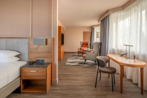 Suite Ejecutiva, acceso al salón M Club del hotel Vienna Marriott