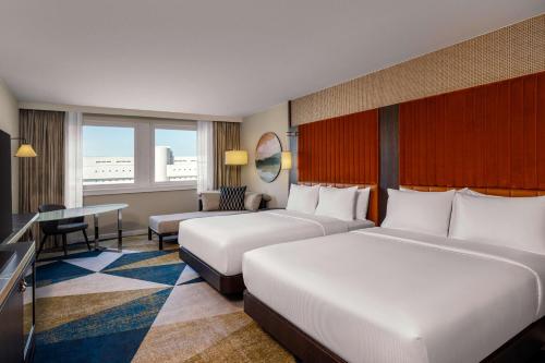 Habitación Executive - 2 camas grandes del hotel Hilton Vienna Danube Waterfront. Foto 3