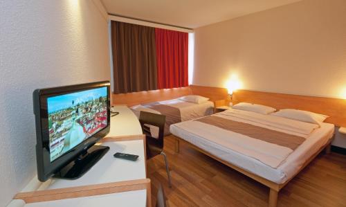 Habitación Estándar - 1 cama doble y 1 individual del hotel Ibis Wien Mariahilf