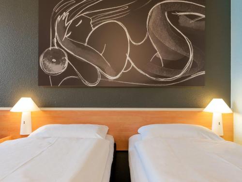 Habitación Doble Estándar - 2 camas del hotel Ibis Wien Mariahilf. Foto 4