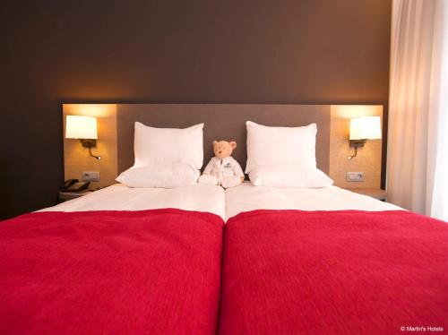 Habitación Doble adaptada para personas con movilidad reducida del hotel Martin's Brugge. Foto 2