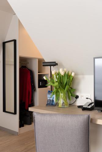 Habitación cuádruple del hotel Martin's Brugge