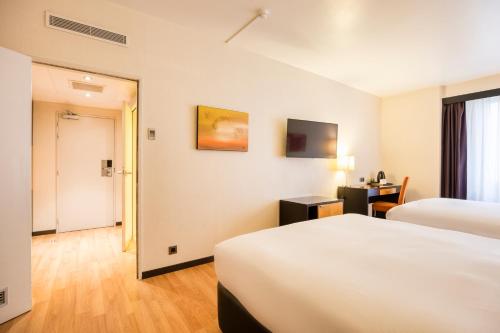 Habitación Doble - 2 camas del hotel A&O Brussels Centrum. Foto 5