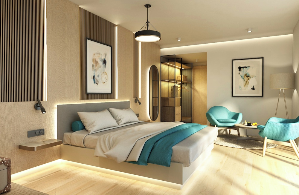 Habitación Premium con vistas al mar del hotel Sol Marina Palace. Foto 2
