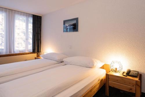 Small Double Room with Private Bathroom (no view) del hotel Jungfrau Lodge Swiss Mountain. Foto 3