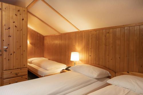 Habitación Cuádruple con baño privado del hotel Jungfrau Lodge Swiss Mountain