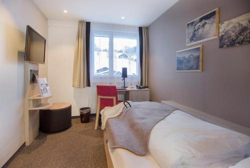 Habitación Moderna Individual del hotel Sunstar Grindelwald