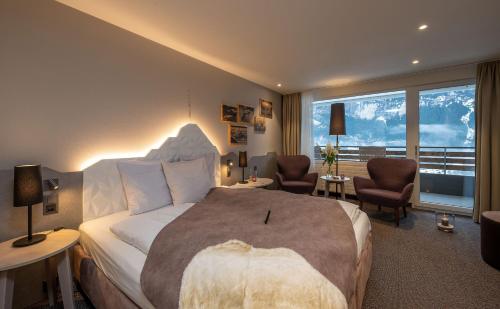 Habitación Doble Premium del hotel Sunstar Grindelwald. Foto 1