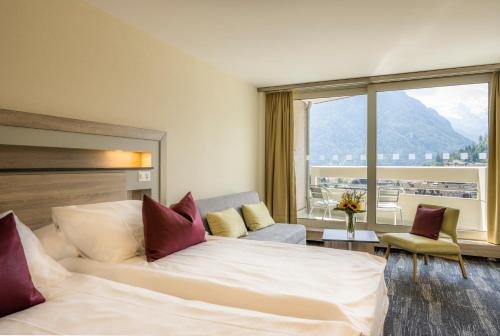 Habitación Doble Deluxe - 2 camas del hotel Metropole Interlaken. Foto 1
