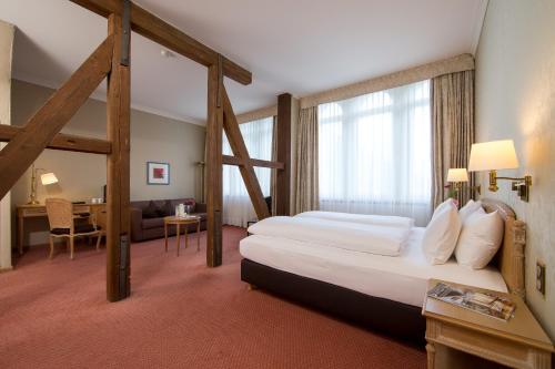 Suite Junior del hotel Grand Beau Rivage Interlaken. Foto 2