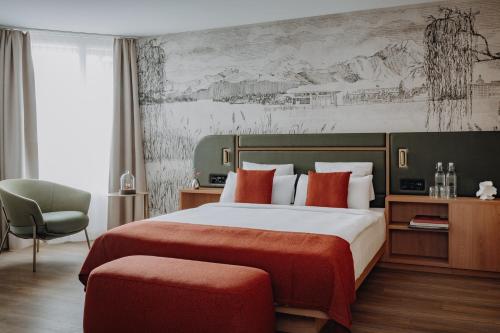Habitación Doble Confort del hotel Ameron Luzern Flora. Foto 3