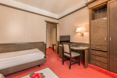 Habitación Individual del hotel Monopol. Foto 2